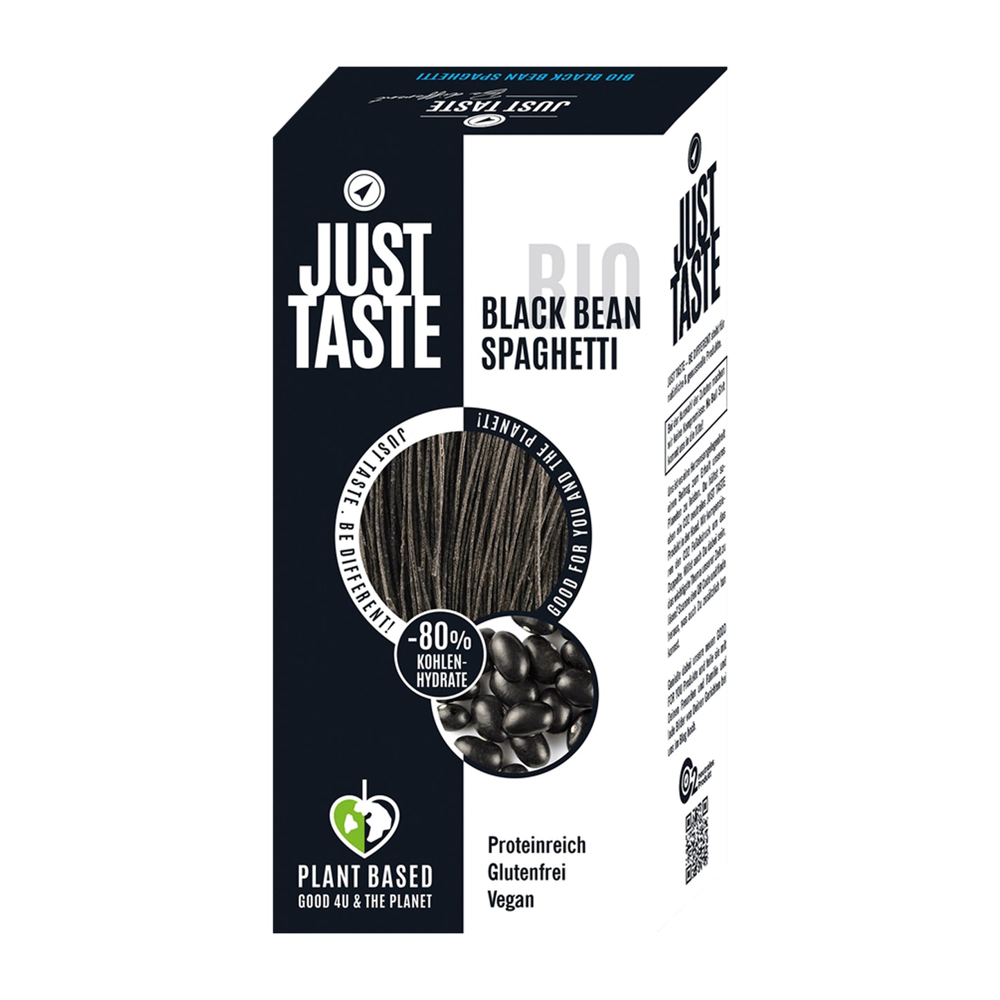 Paste bio din fasole neagră, 250g Just Taste