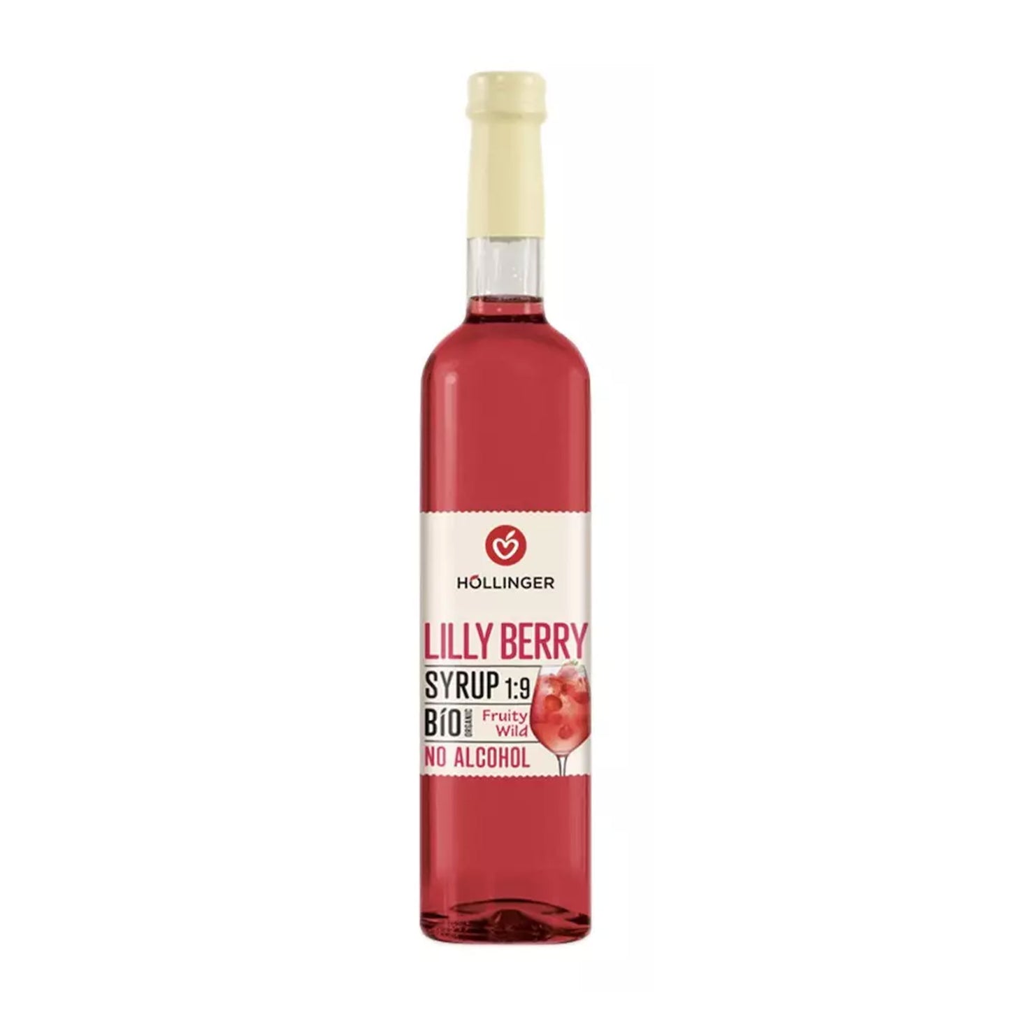 Sirop bio de fructe de padure 1:9 Lilly Berry, 500ml Hollinger