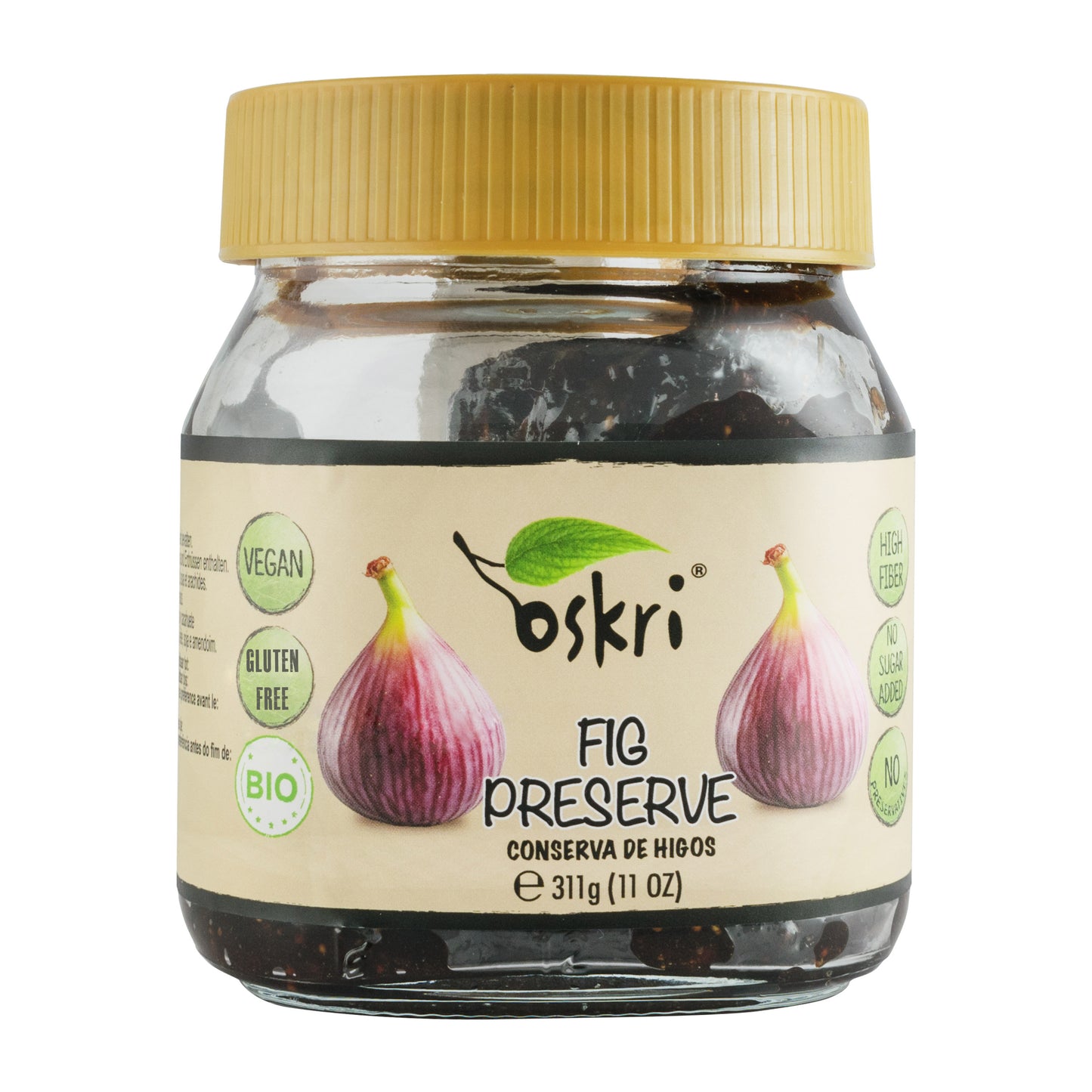 Pastă de smochine bio, 311g Oskri