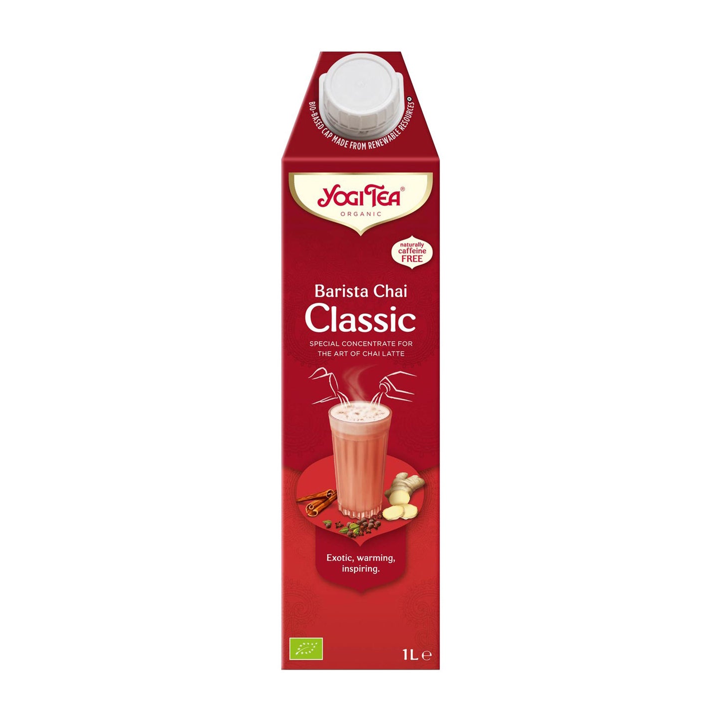 Specialitate concentrata bio de ceai Barista Chai Classic, 1000ml Yogi Tea