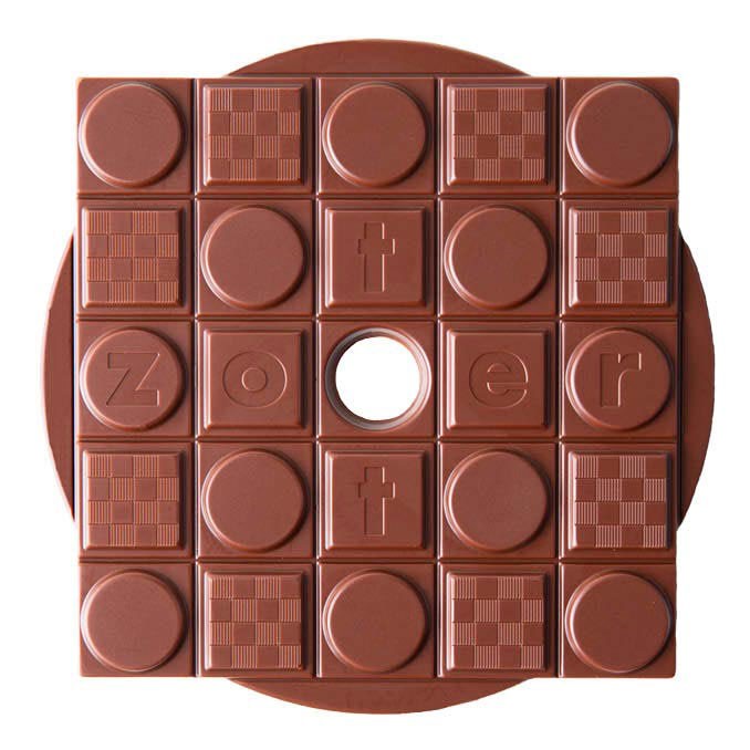 Ciocolata neagra bio si vegana 75% cacao îndulcita cu eritritol, 70g Zotter