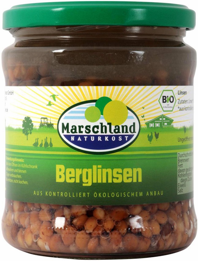 Linte bio 330g / 230g Marschland Naturkost