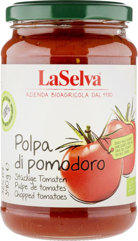 Pulpa de rosii bio, 325ml / 340g LaSelva
