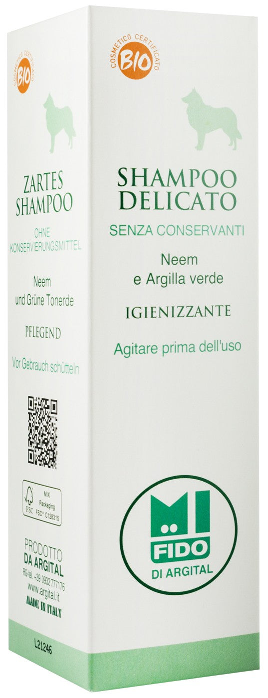 Sampon bio, delicat pentru caini, 250ml Argital