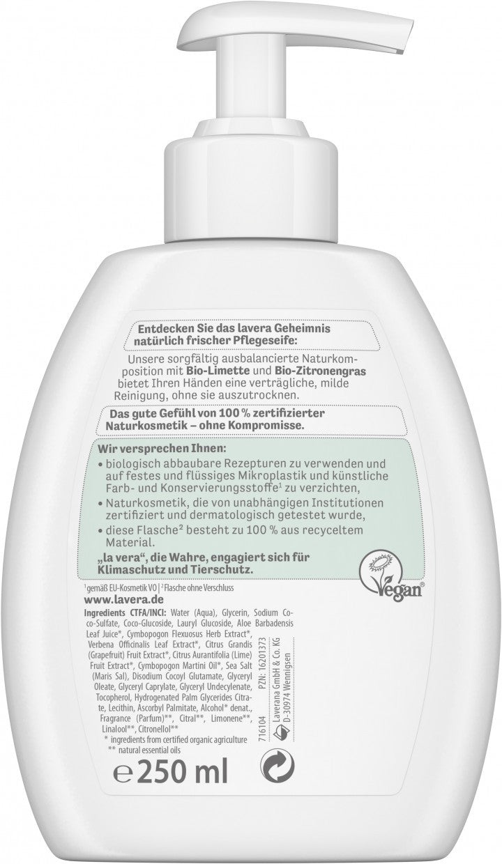 Sapun lichid bio, Fresh, 250ml Lavera