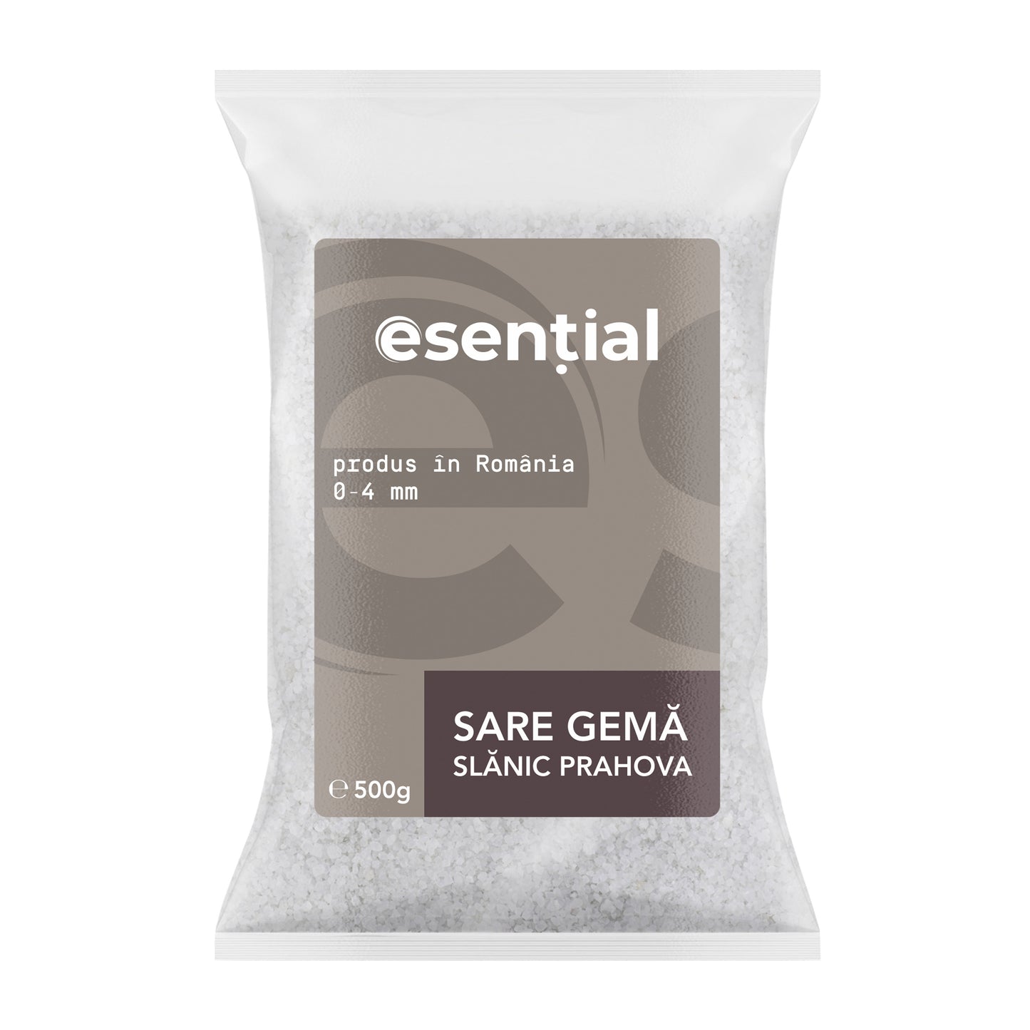 Sare alimentara Slanic Prahova, gema 0-4, 500g Esential
