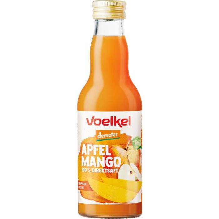 Suc bio de mere si mango, 200ml Voelkel