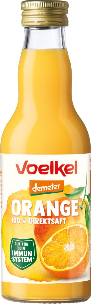 Suc bio de portocale, 200ml Voelkel