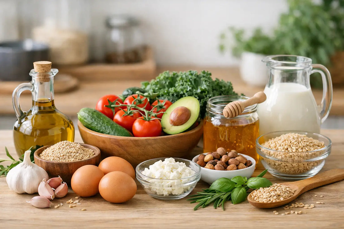 Ingrediente bio pentru gătit acasă, alese bine