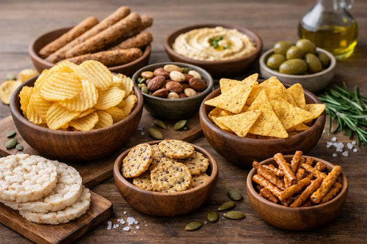 Snacksuri sărate bio pentru alegeri bune