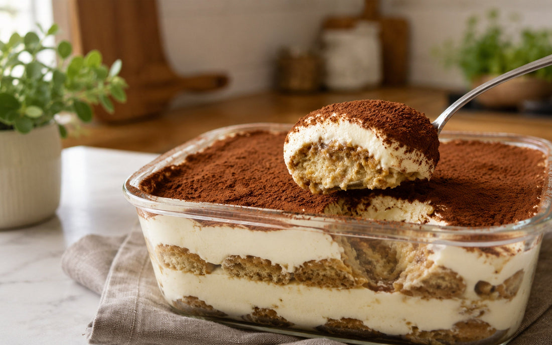 Tiramisu de ovăz fără zahăr, fără coacere