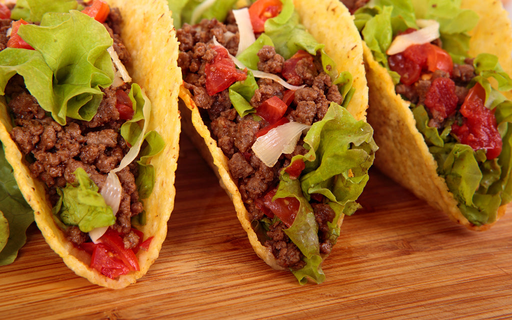 Tacos vegetali cu Vurger, guacamole și varză roșie
