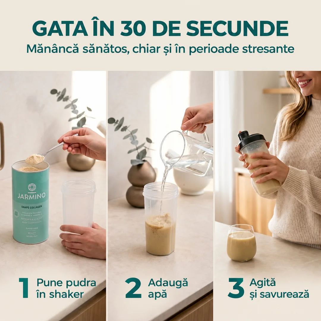Colagen pentru controlul greutatii, 500g Jarmino