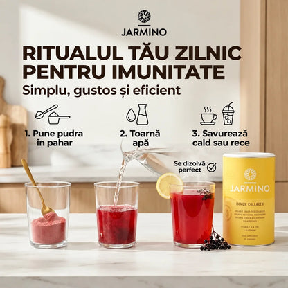Colagen pentru imunitate, 450g Jarmino