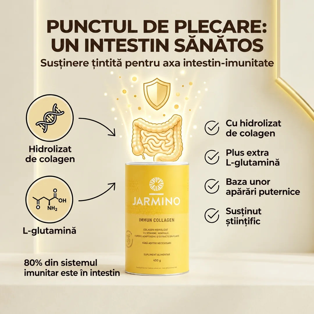 Colagen pentru imunitate, 450g Jarmino