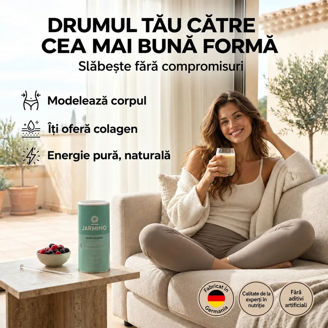 Colagen pentru controlul greutatii, 500g Jarmino
