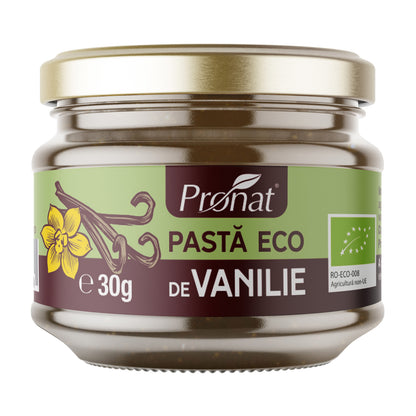 Pasta bio de vanilie, Pronat