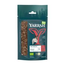 Mini snack pentru câini cu vită, porc și pui, fără cereale 100g, Yarrah
