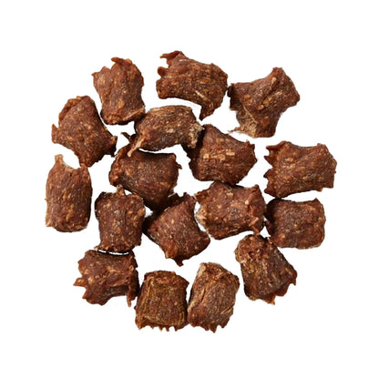 Mini snack pentru câini cu vită, porc și pui, fără cereale 100g, Yarrah