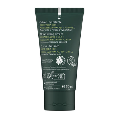 Cremă hidratantă bio Men Sensitive cu aloe vera și acid hialuronic, 50ml Lavera