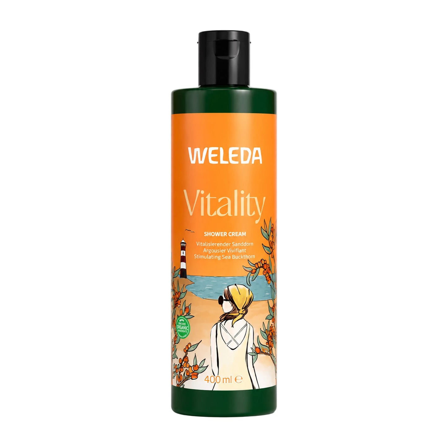 Cremă de duș Vitality, 400ml Weleda