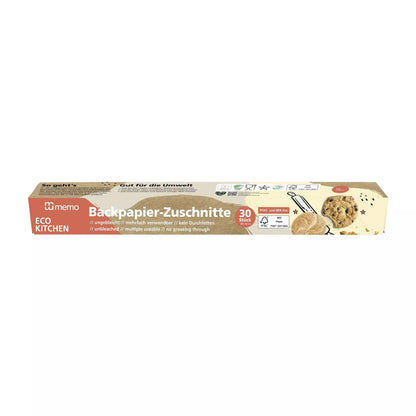 Hartie de copt pretaiata - memo ECO KITCHEN