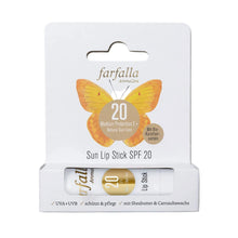 Balsam de buze cu protecție solară SPF 20, 5g Farfalla