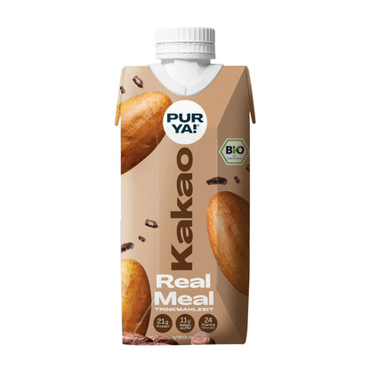 Pur Ya - Băutură ecologică bogată în proteine, cu aromă naturală de cacao, 500ml