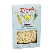 Tortellini bio cu legume, 250g D'angelo Pasta