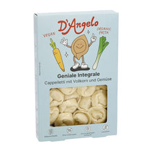 Cappelletti bio cu legume, 250g D'angelo Pasta