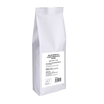 Mix din seminte bio de floarea soarelui si in, 5kg Pronat