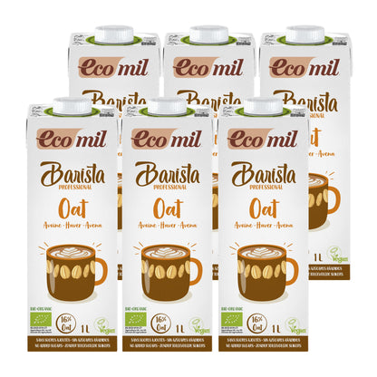 Barista, bautura bio vegetala de ovăz, pentru cafea, Ecomil