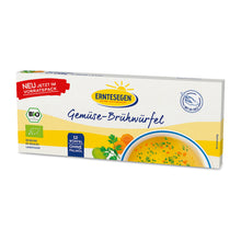 Cuburi pentru supă de legume bio, 132g 12 buc pentru 6 Litri Erntesegen
