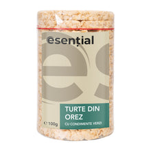Turte din orez cu condimente verzi, 100g Esential