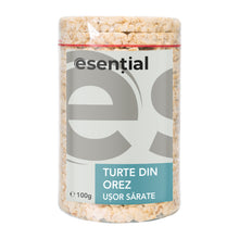 Turte din orez usor sărate, 100g Esential