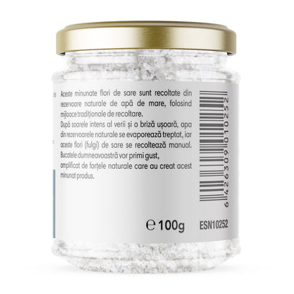 Fleur de Sel Fulgi de sare, 100g Esential