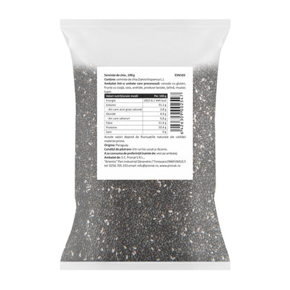 Seminte de chia, 100g Esential
