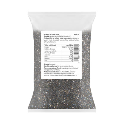 Seminte de chia, 250g Esential