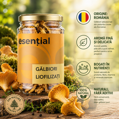 Gălbiori liofilizați, 10g Esential