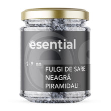 Fulgi de sare neagră piramidali 2 - 9 mm, 90g Esential