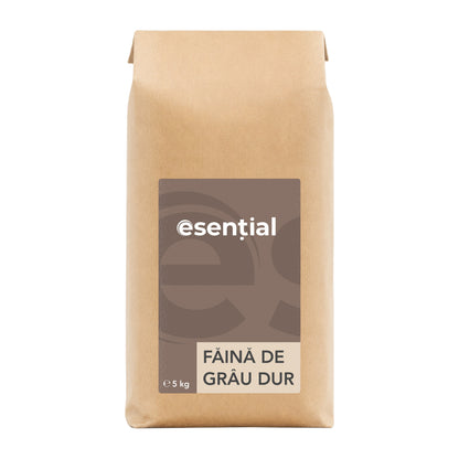 Faina de grau dur, 5kg Esential
