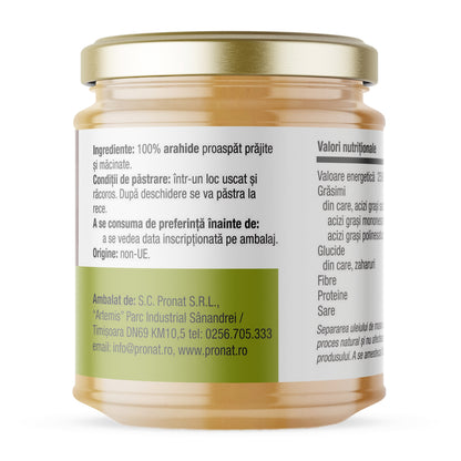 Unt de arahide, 190g / 200ml Esential
