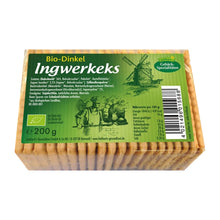 Biscuiți bio din grâu spelta cu ghimbir, 200 g Liebhart's