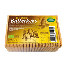 Biscuiți bio din grâu spelta cu unt, 200 g Liebhart's