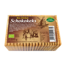 Biscuiți bio din grâu spelta cu ciocolată, 200 g Liebhart's