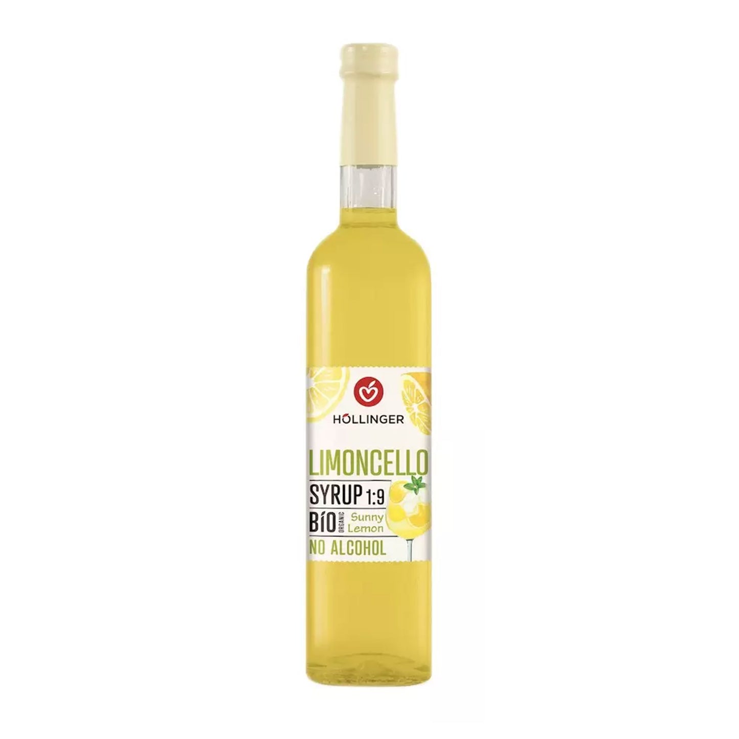 Sirop bio 1:9 Limoncello, 500ml Hollinger