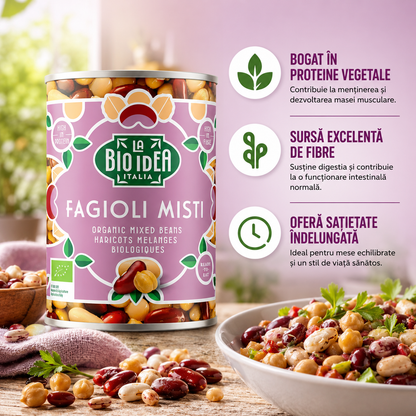 Mix bio de fasole, 400 g La Bio Idea