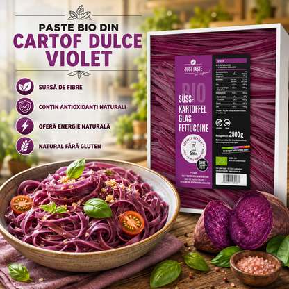 Paste bio din cartof dulce violet,  2500g Just Taste