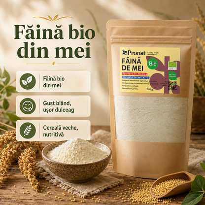 Faina bio de mei, 500g Pronat
