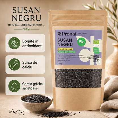 Seminte de susan negru bio, Pronat